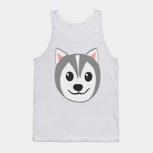 Husky head Tank Top